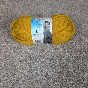 Lion Brand Yarn Vanna's Choice Bonus Bundle Mustard 100 Percent Acrylic